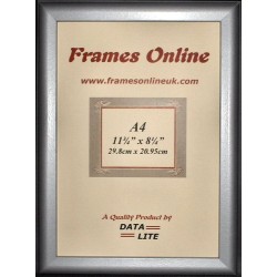 D Range Size A4 Slope Silver Certificate Frame