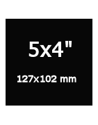 5x4 Inch Size
